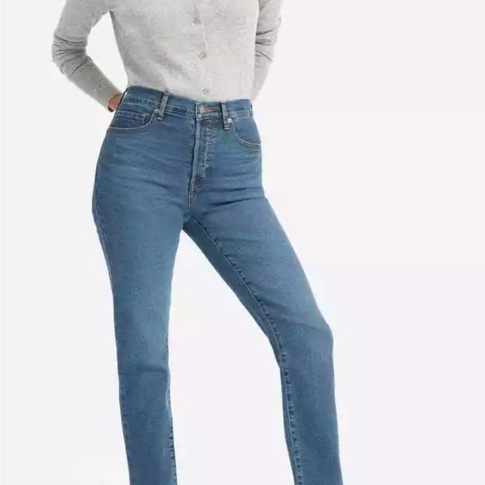 Everlane Jeans Cigarette Style Medium Rinse Size 29